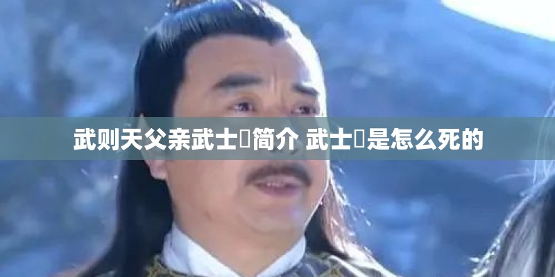 武则天父亲武士彟简介 武士彟是怎么死的