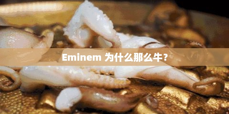 Eminem 为什么那么牛？