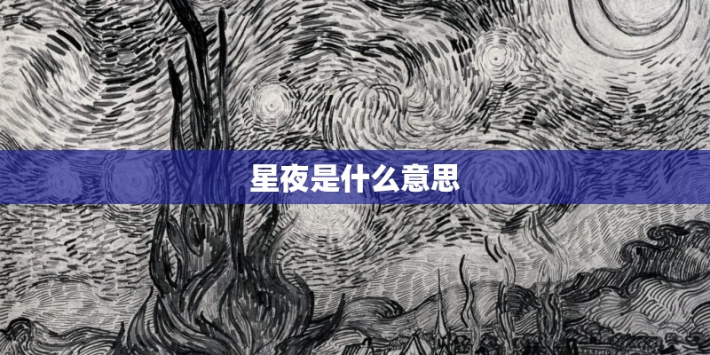 星夜是什么意思