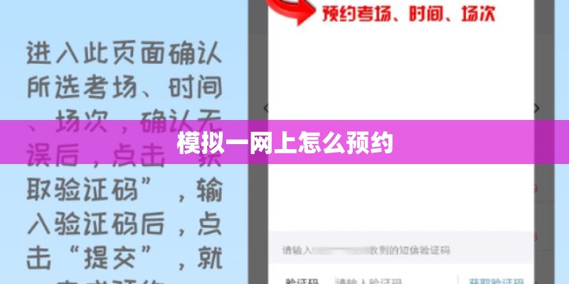 模拟一网上怎么预约