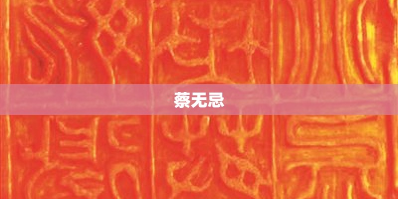 蔡无忌