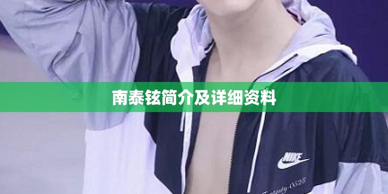 南泰铉简介及详细资料