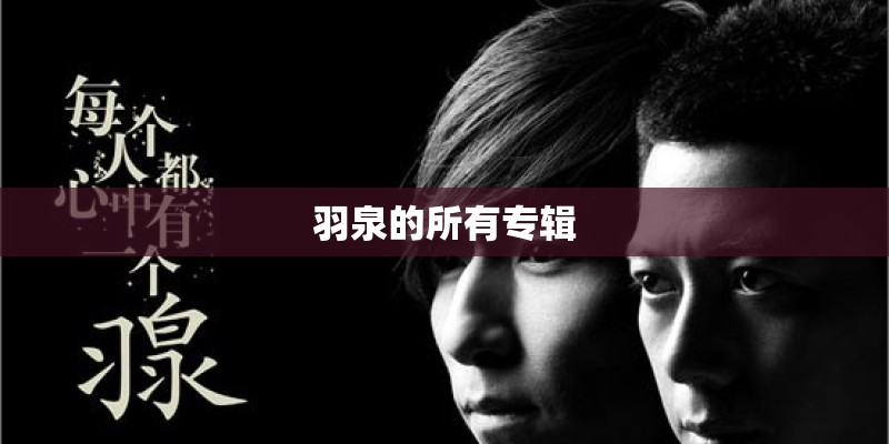 羽泉的所有专辑